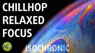 Chillhop Relaxed Focus Study Music with AlphaBeta Isochronic Tones [upl. by Murial]