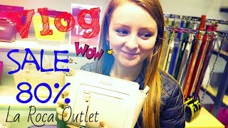 VLOG СКИДКИ 80  МАГАЗИНЫ  КУПИЛА СУМКУ FURLA  La Roca Village OUTLET [upl. by Ibbor]