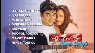 Minnale Movie Songs  2000s Tamil love songs  Tamil old songs Hits [upl. by Notserp358]