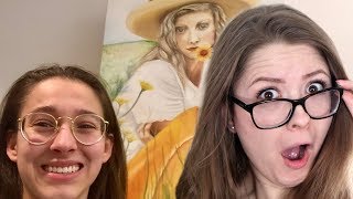 I painted for 24 hours straight  Joana Ceddia Reaction [upl. by Ronym179]