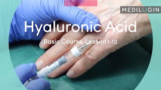 Hyaluronic Acid Injection Basic Course  MEDILOGIN [upl. by Bruno]