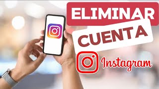 Cómo ELIMINAR cuenta de Instagram PARA SIEMPRE ❌️ [upl. by Lledrac]