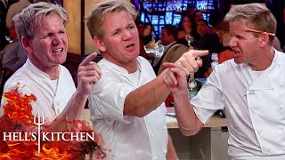 SO MANY Chefs Get Kicked Out  Hells Kitchen Full Service [upl. by Ilek]