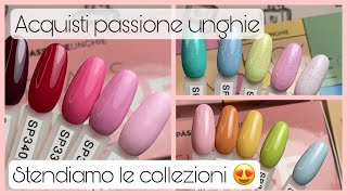 ACQUISTI PASSIONE UNGHIE 💅🏼 NOVITA STESURA COLORI PRIMAVERA E NON SOLO [upl. by Aihtekal]