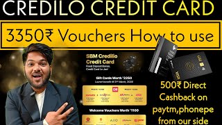 SBM Credilio Credit Card Review Best FD Based Credit Card 2024  Credilio Credit Card Good or Bad [upl. by Sara-Ann83]