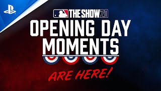 MLB The Show 20  Opening Day Moments Are Here  PS4 [upl. by Googins]