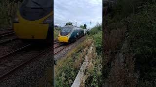 Avanti WestCoast 390126 passing Euxton Balshaw Lane 13924 [upl. by Midan]