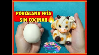 FUNCIONA ❓ PORCELANA FRÍA SIN COCINAR CASERA 💛🧡 [upl. by Bicknell]