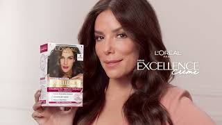 Zero cabelos brancos com Excellence Creme agora com ácido hialurónico  LOréal Paris​ [upl. by Newbill]