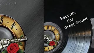 Patience by Guns And Roses Vinyl Record at 45000Hz [upl. by Oiramrej50]