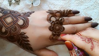 Latest Intricate And Checks Mehndi Design 2024  Step by Step Tutorial  Henna Fever [upl. by Llenyaj]