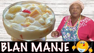 Vin Aprann Kijan Pou Fè Blan Manje  How to make Haitian Coconut Fruit Dessert [upl. by Artemahs]