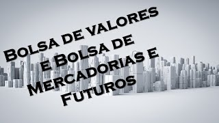 Sistema Financeiro Nacional  Bolsa de valores e Bolsa de Mercadorias e Futuros [upl. by Stoddard854]