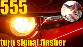 555 Timer Car Turn Signal Flasher [upl. by Anoed807]