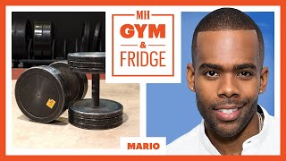 Mario Shows His Gym amp Fridge  Gym amp Fridge  Mens Health [upl. by Ahsinut]