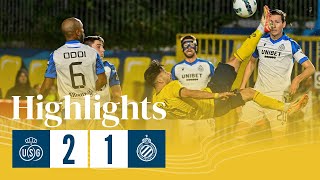 Amouras BICYCLE KICK offers Union the win 🤩  HIGHLIGHTS Union  Club Brugge [upl. by Suzy85]