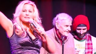 Jennifer Coolidge sings happy Birthday to her dad in Boston [upl. by Nnayecats]