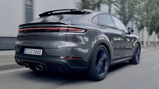 PORSCHE Cayenne Turbo EHybrid Coupe with GT Package 2024  EXHAUST sound exterior amp interior [upl. by Akitahs148]