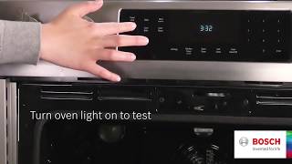 How to Change your Bosch Oven Bulbs [upl. by Nelda]