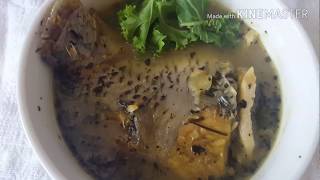 Fish pepper soupNigeria food African food [upl. by Aicilas79]