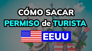 ➡️ Cómo SACAR el Permiso de Turista en EEUU 2024 [upl. by Lillian]