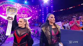 Natalya And Tamina Entrance  Raw July 26 2021 [upl. by Chaiken]