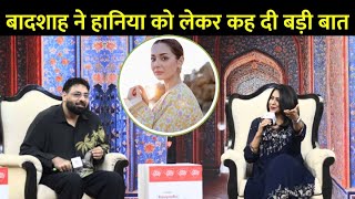 Sahitya Aaj Tak 2024 Badshah ने Hania Amir को लेकर किया खुलासा देखिए उनसे दिलचस्प बातचीत [upl. by Rufford]