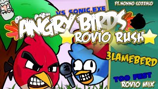 OLD  FNF 3LameBerd Too Fest Rovio RushRampageRovio Mix FTNonno Cozzalo FLP [upl. by Beitnes843]