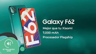 Samsung Galaxy F62 es oficial con procesador de flagship y 7000 mAh  El Recuento One [upl. by Evetta]