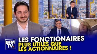 Les fonctionnaires ne sont pas des fainéants   Aurélien Le Coq député LFI [upl. by Nerrak]