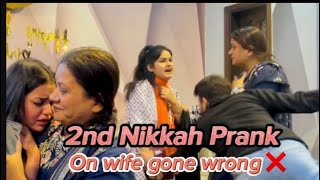 NIKKAH PRANK ON MY WIFE😳 SPECIAL VLOG 2024  ⬅️ [upl. by Kenrick]