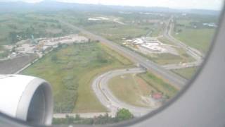 Cebu Pacific Airbus A319  Landing at Clark CRK  DMIA [upl. by Josselyn114]