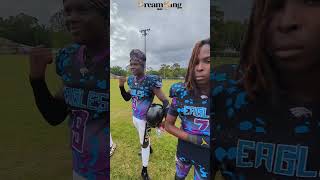 cointoss captains 12u Duval Dolphins vs 12u Northwest Eagles youthfootball [upl. by Aniroz]