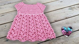 Robe crochet toutes tailles Photos abonnés [upl. by Affer]