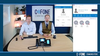 How to receive a call on a soft phone from CFone Communications [upl. by Liarret682]