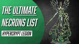 UNSTOPPABLE Conquerors My Necron Army List Picks  Warhammer 40k [upl. by Teodora]