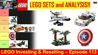 LEGO Investing and Reselling DATA Tier List 30 Retiring 2024 Sets Analyzed [upl. by Naelcm]