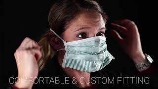 PFL N95 Respirator Face Mask Fitting Instructions [upl. by Eened939]