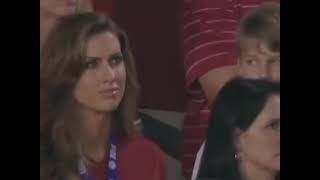 Brent Musburger Ogles FSU Cowgirls amp Katherine Webb shorts sports [upl. by Dez]