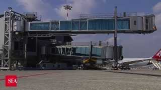 Loading Bridge  Milano Malpensa Airport [upl. by Hgielyak]