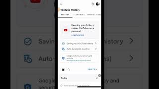 How To Clear Youtube Search History Youtube Search History Delete 2024 shorts youtubeshorts [upl. by Yhpos]