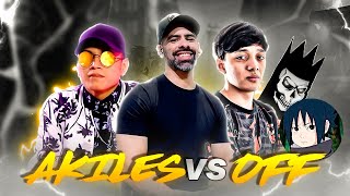 AKILES VS OFF  4VS4  NORTE VS SUR PICANTE  LINOX  LILBO  ROYCE [upl. by Halland21]