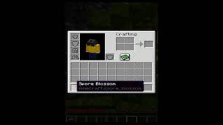 How To Get Spore Blossom In Minecraft  Easy Way To Get it  For Basic Learners minecraft [upl. by Natsirt]