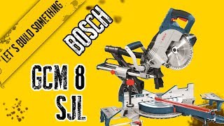 Bosch GCM 8 SJL  Unboxing and set up [upl. by Filmore]