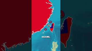 What if Taiwan got mad history mapper unitedstates taiwan geography geomaps china [upl. by Burty]