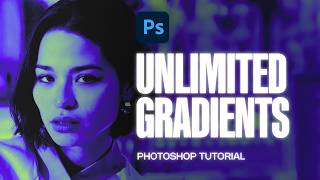 How to Generate Unlimited Gradient Map Presets in Photoshop [upl. by Melgar10]