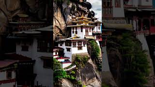 Tiger’s Nest Monastery or Paro Taktsang is a sacred Buddhist [upl. by Naillij]