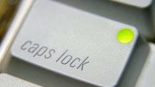 Como desativar seu Caps Lock [upl. by Aitercul]