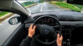 2021 Dacia SANDERO Essential 10 TCe 90 CP 160 Nm  0100  POV Virtual Test Drive Ep47 [upl. by Nolra]