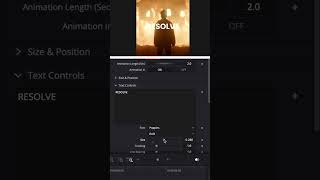 Text Exclusion Effect in Davinci Resolve davinciresolvetemplates [upl. by Ogram702]